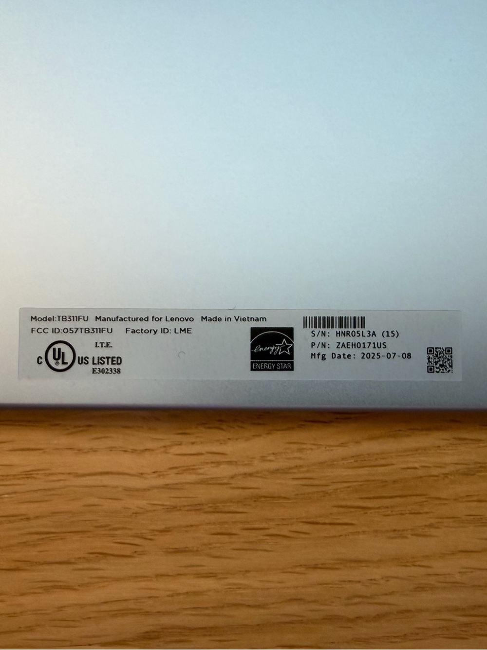 Lenovo Tab - Like New - Picture 11 of 12